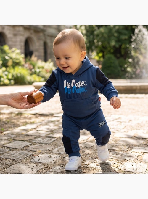 Lee cooper - ensemble sweat à capuche et pantalon de jogging, poche kangourou - Kiabi