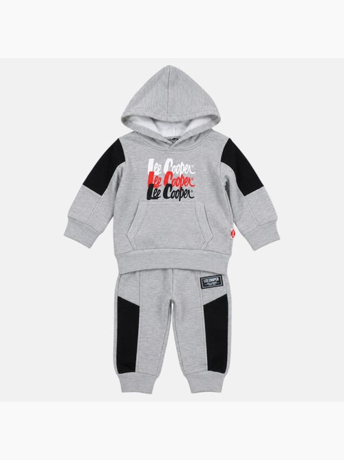Lee cooper - ensemble sweat à capuche et pantalon de jogging, poche kangourou - Kiabi Lee cooper - ensemble sweat à capuche et pantalon de jogging, poche kangourou - Kiabi