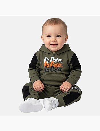 Lee cooper - ensemble sweat à capuche et pantalon de jogging, poche kangourou