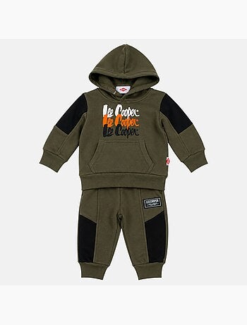 Lee cooper - ensemble sweat à capuche et pantalon de jogging, poche kangourou