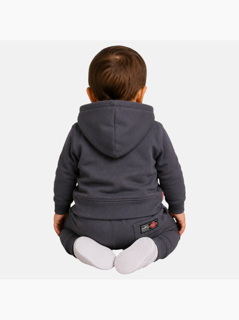 Lee cooper - ensemble sweat à capuche et pantalon garçon Gris - Kiabi