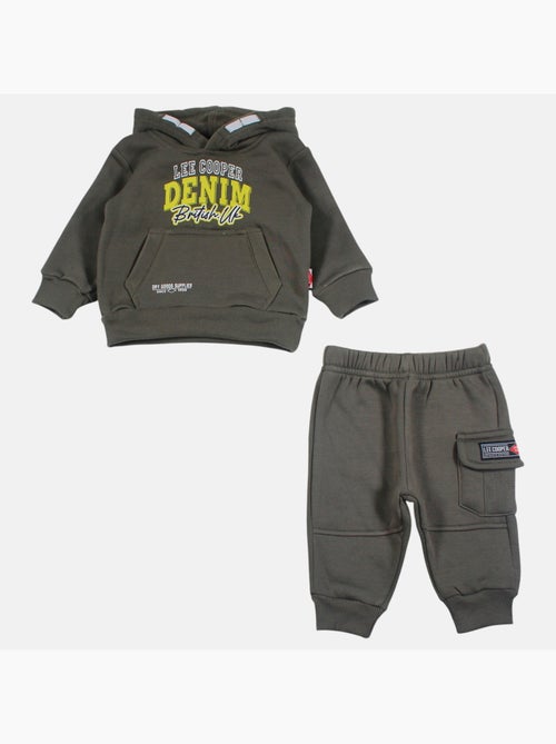 Lee cooper - ensemble sweat à capuche et pantalon garçon - Kiabi