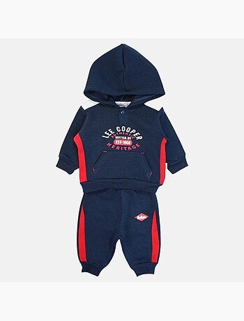 Lee Cooper - Ensemble sweat capuche et pantalon jogging bébé