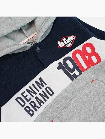 Lee Cooper - Ensemble sweat capuche et pantalon jogging bébé