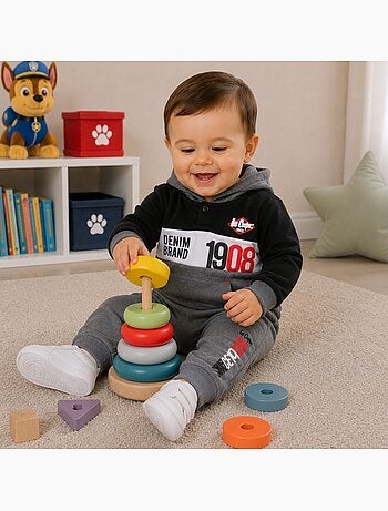Lee Cooper - Ensemble sweat capuche et pantalon jogging bébé