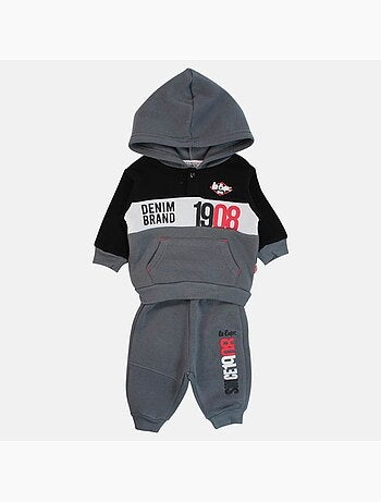 Lee Cooper - Ensemble sweat capuche et pantalon jogging bébé