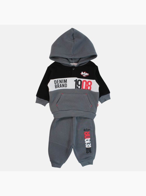 Lee Cooper - Ensemble sweat capuche et pantalon jogging bébé - Kiabi Lee Cooper - Ensemble sweat capuche et pantalon jogging bébé - Kiabi