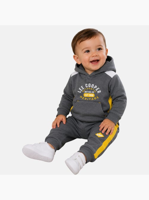 Lee Cooper - Ensemble sweat capuche et pantalon jogging bébé - Kiabi