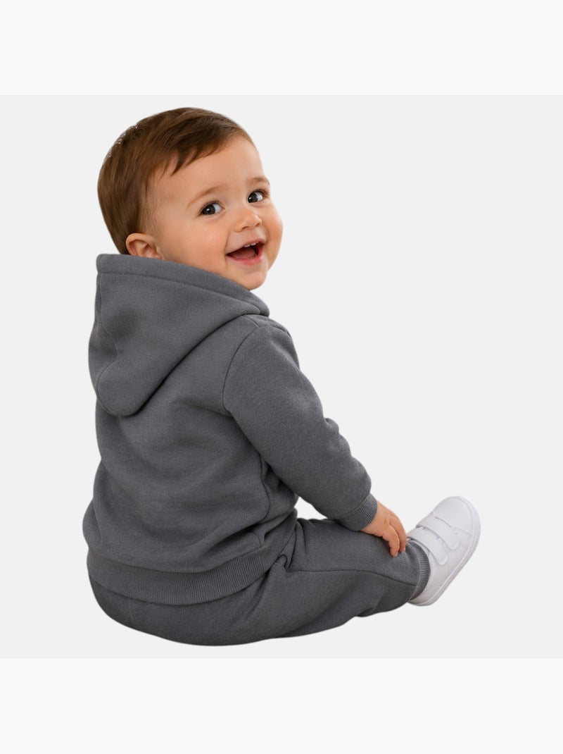 Lee Cooper - Ensemble sweat capuche et pantalon jogging bébé Kaki - Kiabi