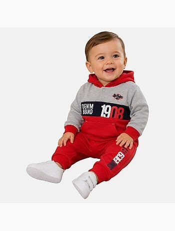 Lee Cooper - Ensemble sweat capuche et pantalon jogging bébé