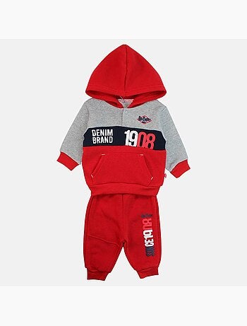 Lee Cooper - Ensemble sweat capuche et pantalon jogging bébé