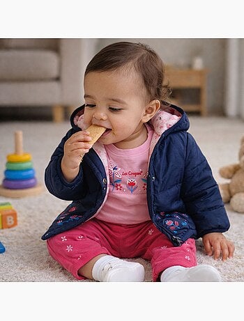 Lee Cooper - Ensemble T-shirt et pantalon avec la veste à capuche bebe