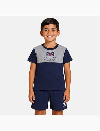 Lee Cooper - Ensemble t-shirt et short assorti Garçon