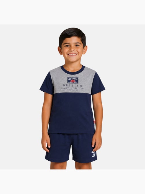Lee Cooper - Ensemble t-shirt et short assorti Garçon - Kiabi