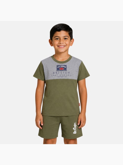 Lee Cooper - Ensemble t-shirt et short assorti Garçon - Kiabi
