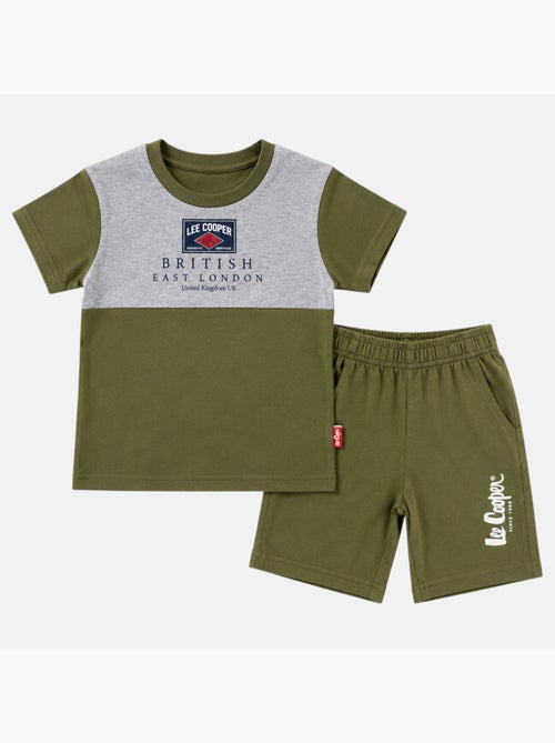 Lee Cooper - Ensemble t-shirt et short assorti Garçon - Kiabi