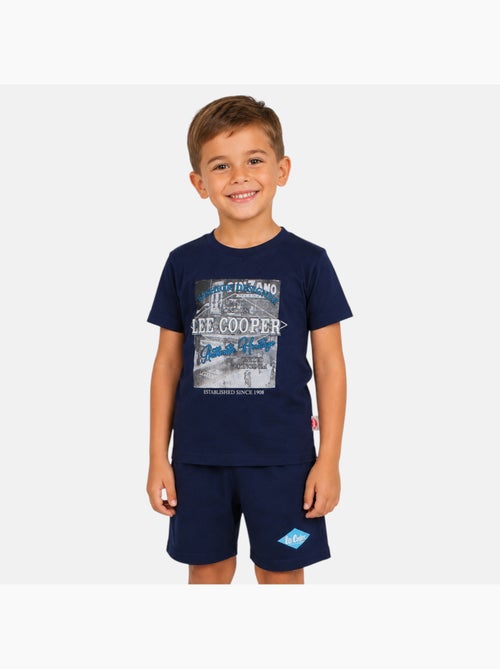 Lee Cooper - Ensemble t-shirt motif et short Garçon - Kiabi