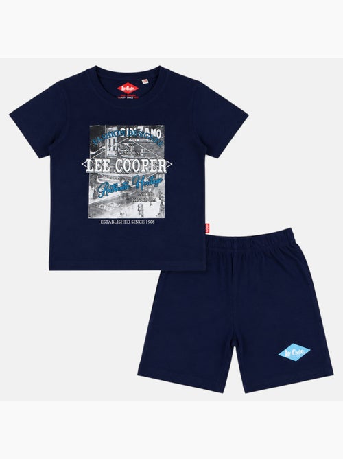 Lee Cooper - Ensemble t-shirt motif et short Garçon - Kiabi