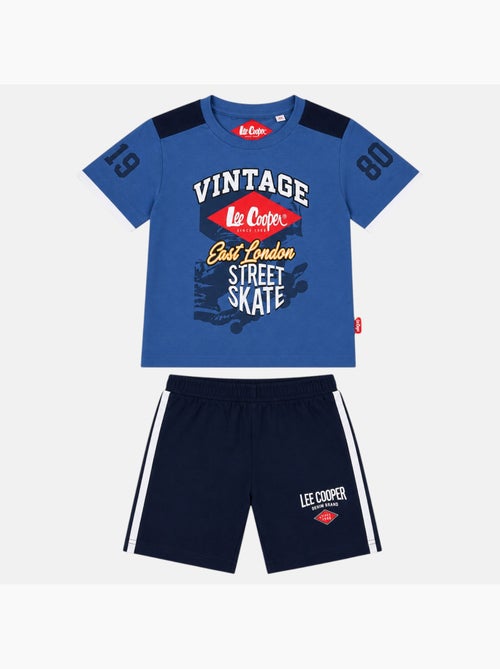 Lee Cooper - Ensemble t-shirt motif et short Garçon - Kiabi