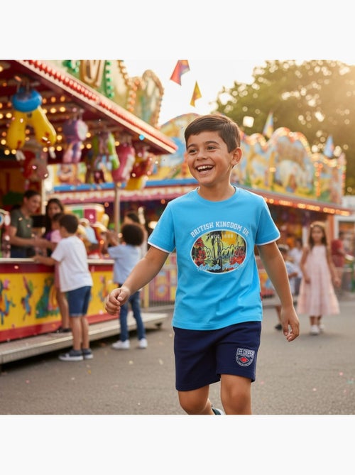 Lee Cooper - Ensemble t-shirt motif et short Garçon - Kiabi