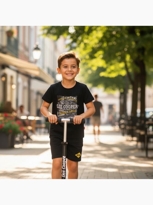 Lee Cooper - Ensemble t-shirt motif et short Garçon - Kiabi