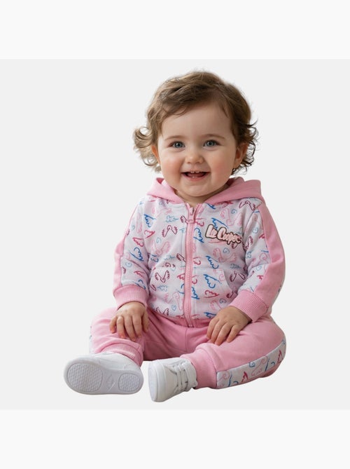Lee Cooper - Ensemble veste capuche et pantalon jogging b?b? fille - Kiabi