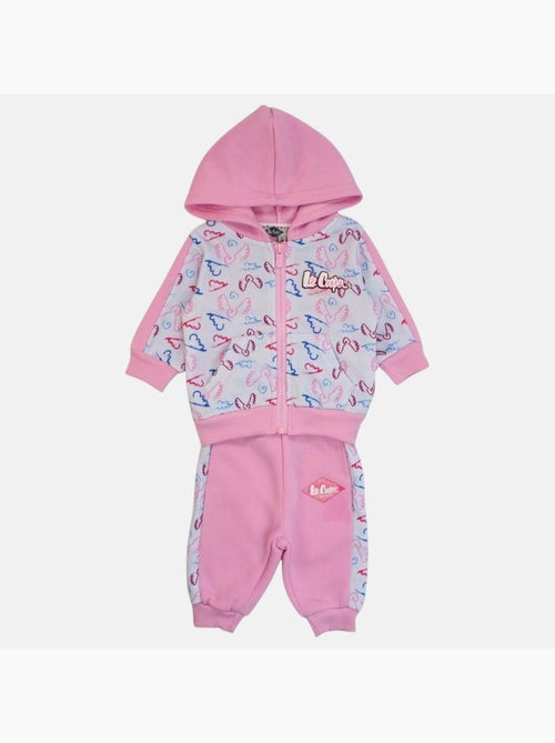 Lee Cooper - Ensemble veste capuche et pantalon jogging b?b? fille - Kiabi
