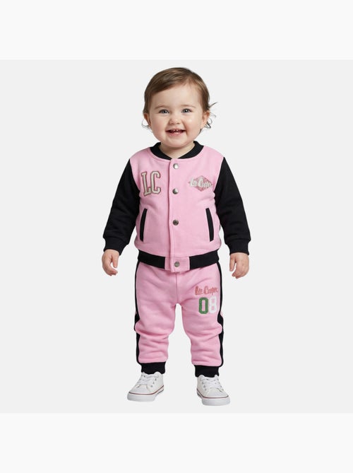 Lee Cooper - Ensemble veste et pantalon jogging b?b? fille - Kiabi