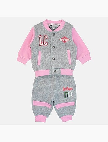 Lee Cooper - Ensemble veste et pantalon jogging bébé fille