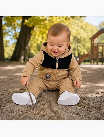 Lee cooper - ensemble veste zippée à capuche et pantalon de jogging, poche kangourou
