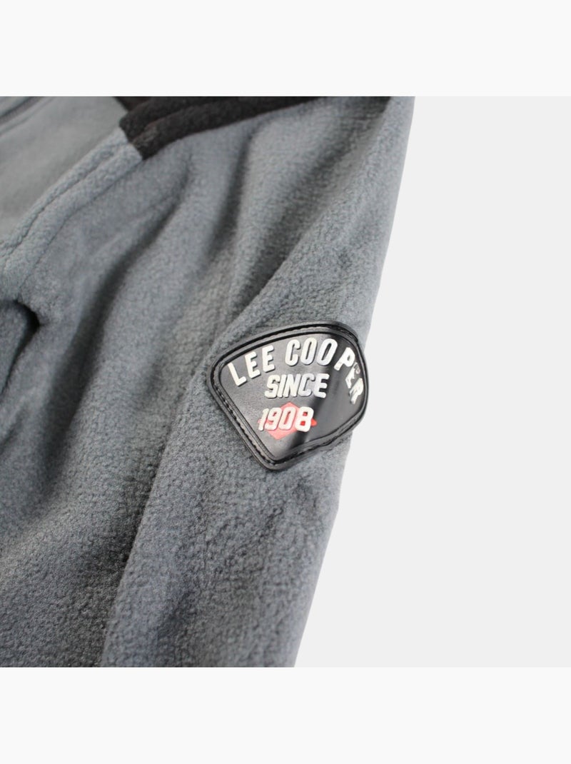 Lee Cooper - Fleece jas  jongen Grijs - Kiabi