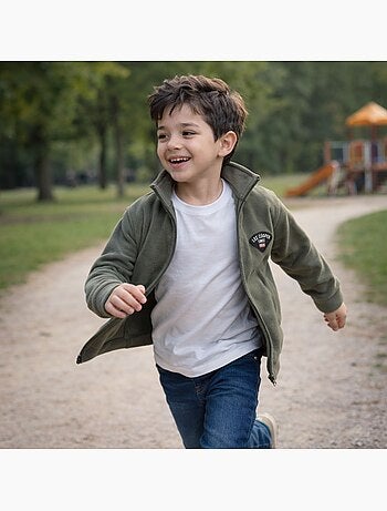 Lee Cooper - Fleece jas jongen