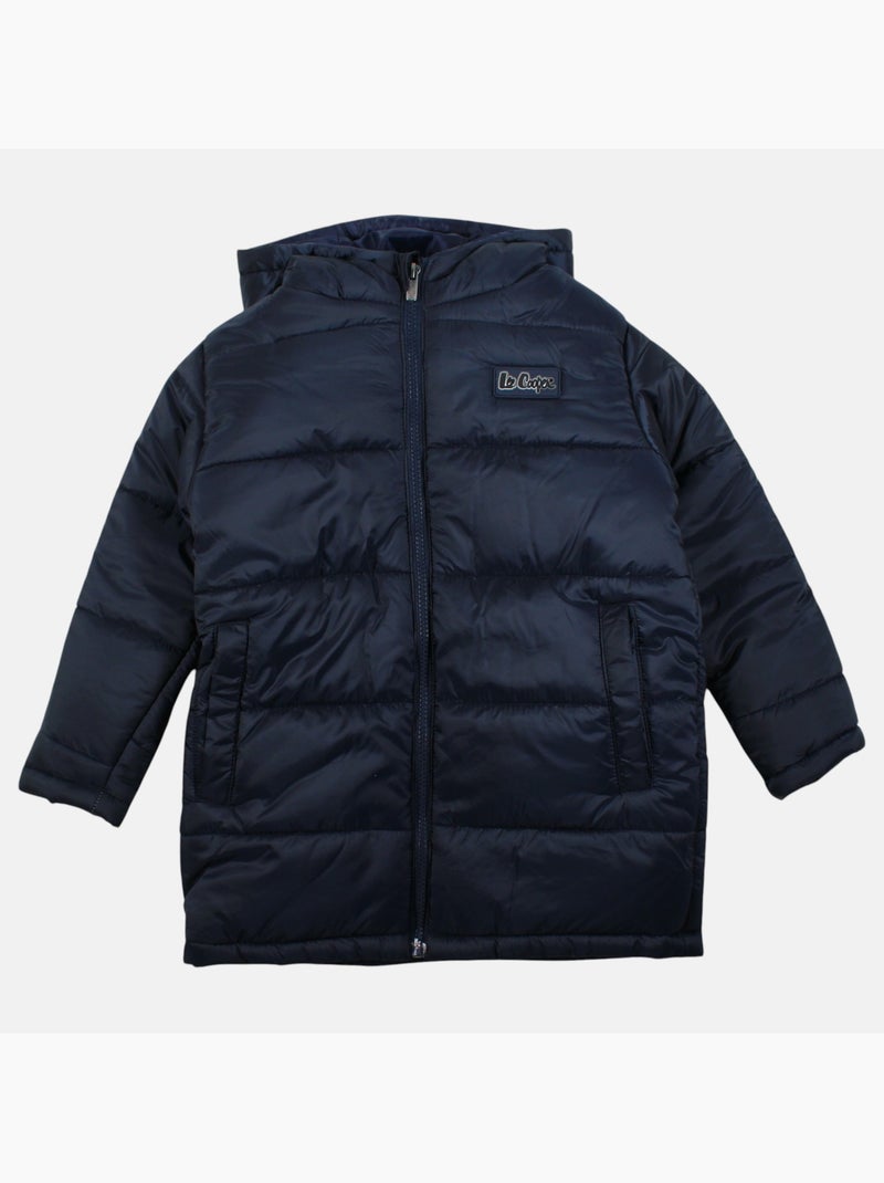 Lee cooper -  gewatteerde jas voor jongens Marineblauw - Kiabi