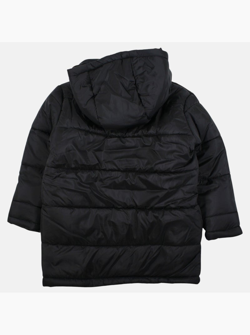 Lee cooper -  gewatteerde jas voor jongens Zwart - Kiabi
