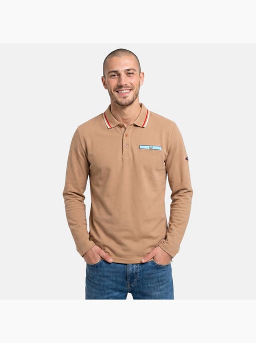 Lee Cooper -  heren polo met lange - Kiabi