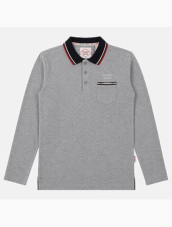 Lee Cooper - heren polo met lange mouwen