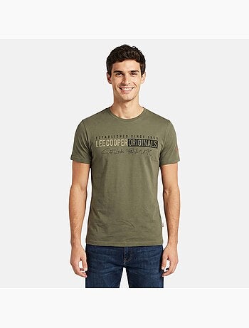 Lee Cooper - Heren T-shirt LEE COOPER met korte mouwen