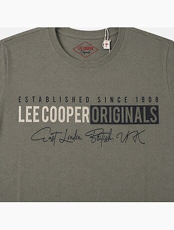 Lee Cooper - Heren T-shirt LEE COOPER met korte mouwen