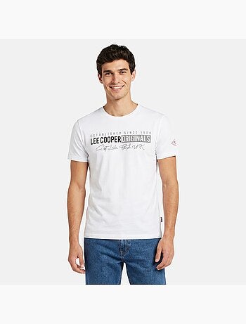 Lee Cooper - Heren T-shirt LEE COOPER met korte mouwen