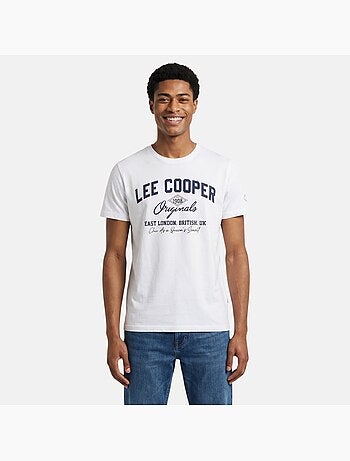 Lee Cooper - Heren T-shirt LEE COOPER met korte mouwen
