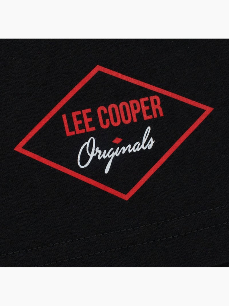 Lee Cooper - Heren T-shirt LEE COOPER met korte mouwen Zwart - Kiabi