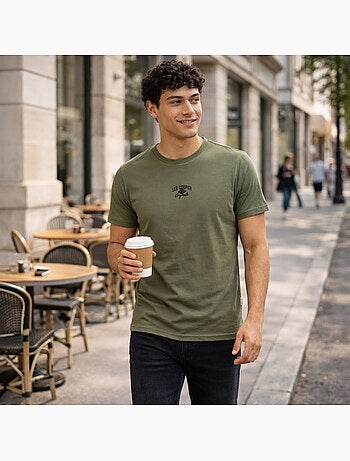 Lee Cooper - heren T shirt met korte mouwen