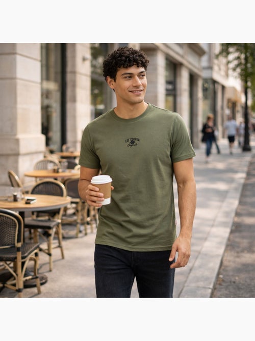 Lee Cooper -  heren T shirt met korte mouwen - Kiabi