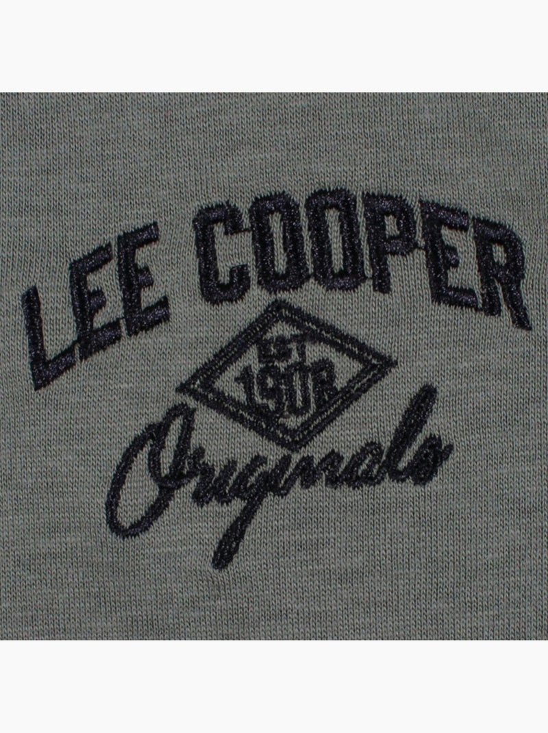 Lee Cooper -  heren T shirt met korte mouwen Kaki - Kiabi