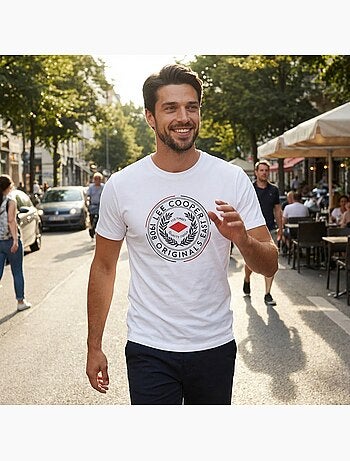 Lee Cooper - heren T shirt met korte mouwen