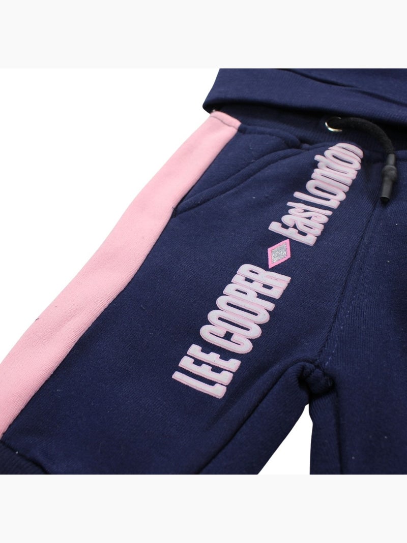 Lee Cooper - Hoodie en joggingbroek Marineblauw - Kiabi