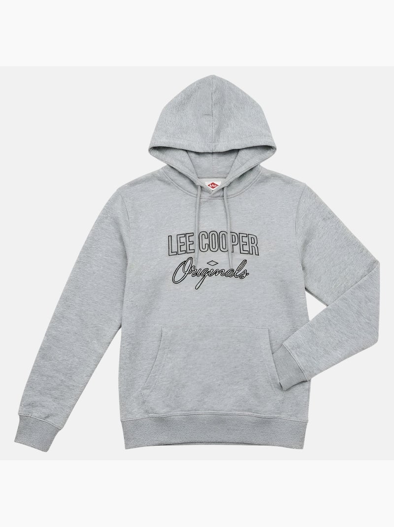 Lee Cooper - Hoodie  heren Grijs - Kiabi