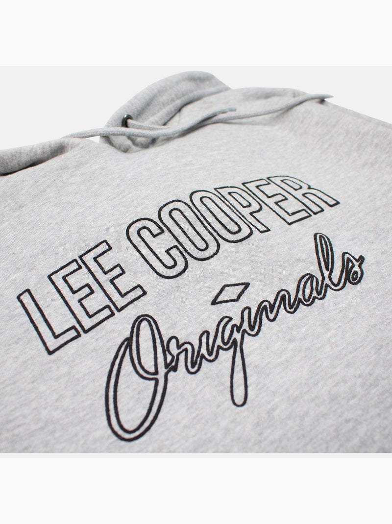 Lee Cooper - Hoodie  heren Grijs - Kiabi