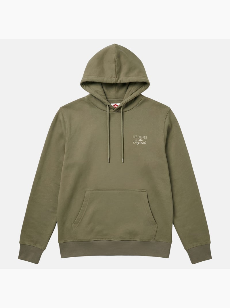 Lee Cooper - Hoodie  heren Kaki - Kiabi