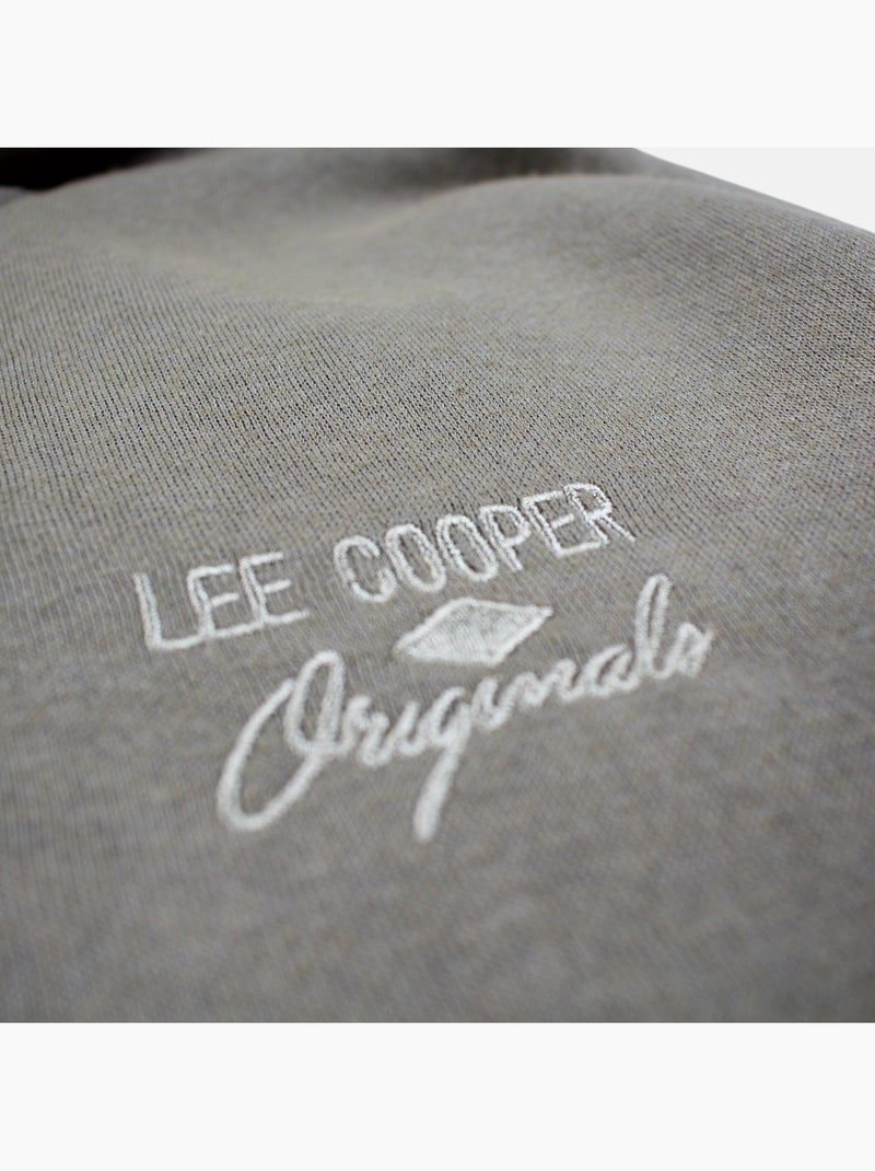 Lee Cooper - Hoodie  heren Kaki - Kiabi